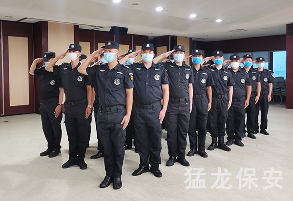 南寧保安隊列訓練考核