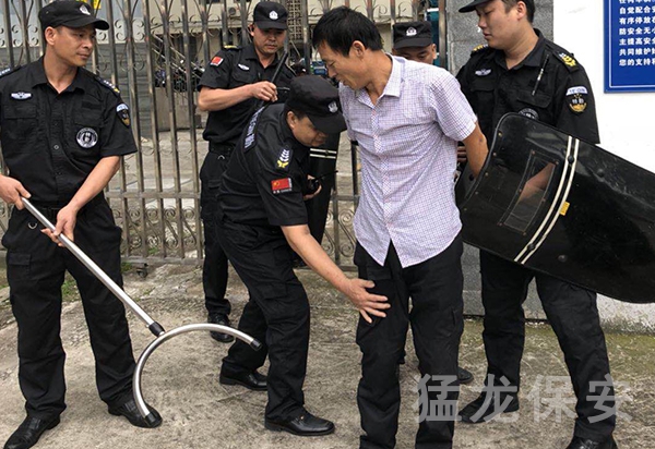 北海特保隊防恐演練